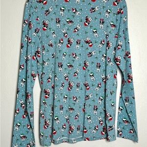 Time and True English Boston Terrier Turtleneck Shirt